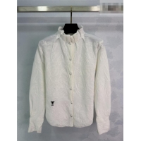 Fashion Discount Dior Wool Shirt DR011304 White 2026