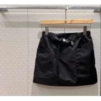 ​Good Taste Prada Mini Skirt PR011305 Black 2026