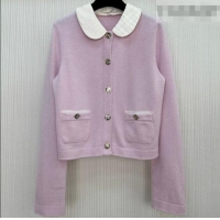Top Quality Chanel Cashmere Cardigan CH011302 Purple 2026