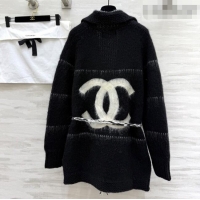 Luxury Cheap Chanel Mohair Cardigan CH011406 Black 2026