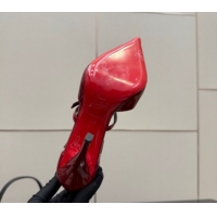 Good Product Christian Louboutin Patent Leather Pumps with Trible Straps CL120902 Red 2026