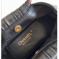 Buy Discount Chanel Original Lambskin Small Hobo Bag AS6022 Black 2025