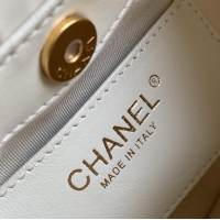 Inexpensive Chanel Original Lambskin Small Hobo Bag AS6022 White 2025