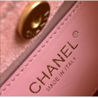 Promotional Chanel Original Suede Calfskin Small Hobo Bag AS6022 Pink 2025
