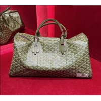 Reasonable Price Goyard Boston 50 Travel Bag 8068 Khaki Green 2025