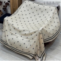 Buy Inexpensive Chanel Cashmere & Silk Square Scarf CH011601 Beige 2026