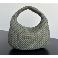Top Quality Bottega Veneta Medium Veneta Hobo Bag in Intrecciato Leather 856737 Pickle Green 2026