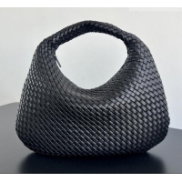 Market Sells Bottega Veneta Maxi Veneta Hobo Bag in Intrecciato Leather 856739 Black 2026