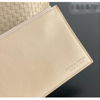 Super Quality Bottega Veneta Medium Pinacoteca Tote Bag in Intrecciato Leather 817166 Taupe/Green 2025