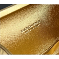 Top Design Bottega Veneta Knot Bag in Intrecciato Leather 804532 Silver/Gold 2026