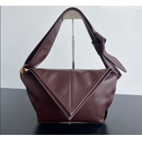 Discount Bottega Veneta Men's Small Sawyer Shoulder Bag in Smooth Leather 815807 Madder Brown 2026