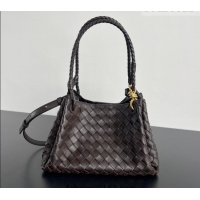 Promotional Bottega Veneta Parachute Medium Shoulder Bag in Intrecciato Leather 835921 Fondant Brown 2025