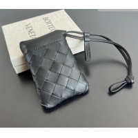Super Quality Bottega Veneta Micro Dustbag in Intrecciato Leather 843903 Black 2026
