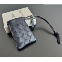 Best Quality Bottega Veneta Micro Dustbag in Intrecciato Leather 843903 Blue 2026