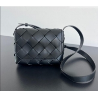 Luxury Discount Bottega Veneta Men's Diago Mini Bag in Smooth Intrecciato Leather 795637 Black 2026