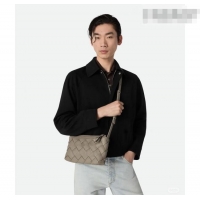 Top Design Bottega Veneta Men's Diago Zipped Messenger Bag in Grained Intrecciato Leather 837112 Black 2026