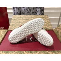 Luxurious Gucci Shift Sneakers in Suede and GG Canvas White 1218046 2026