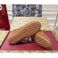 Good Product Gucci Shift Sneakers in Suede and Mesh Brown 1218047 2026