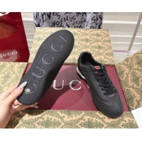 Best Product Gucci Shift Sneakers in Calf Leather Black 1218051 2026