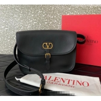 Top Quality Valentino Antibes Shoulder Bag in Calfskin Leather 2078 Black 2026