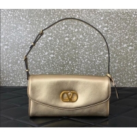Promotional Valentino Devain Small Shoulder Bag in Lambskin Leather 2031 Gold-Tone 2026