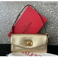 Promotional Valentino Devain Small Shoulder Bag in Lambskin Leather 2031 Gold-Tone 2026
