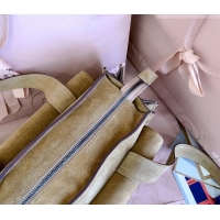 Top Grade Miu Miu Pocket Suede Shoulder Bag 5BA178 Ecru Beige 2026