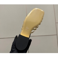 Low Cost Gucci Metallic Leather Flat Slides Sandal with Strass Interlocking G 8523570 Gold 2026