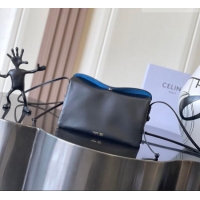 Buy Discount Celine Trio Flap Bag in Smooth Lambskin Leather 10P862 Black 2026