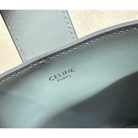 Top Quality Celine Mini Bucket Bag Louise in Smooth Calfskin Leather 10N473 Glacier Blue 2026
