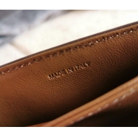 New Cheap Celine Teen Triomphe Mini Bag in Shiny Calfskin Leather 188423 Caramel 2026