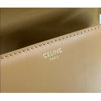 Top Design Celine Classique Triomphe Bag in Shiny Calfskin Leather 187366 Bronze 2026