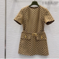Famous Brand Gucci GG Dress G012201 Beige 2026
