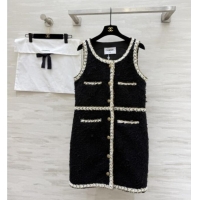 Reasonable Price Chanel Dress CH012202 Black 2026