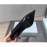 Good Product Prada Suede Heel Pumps 8.5cm Black PR120501 1205020 2026