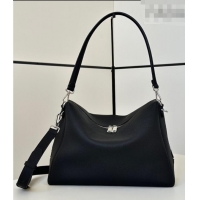 Best Price Fendi Lui Large Bag in Grained Leather 66811L Black 2026