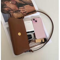 Top Quality Fendi Baby B. Mini Bag in Leather 8705 Tan Brown 2026