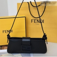 Best Price Fendi Baby B. Mini Bag in Leather 8705 Black 2026