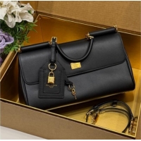 Well Crafted Dolce & Gabbana DG Elongated My Sicily handbag in Leather 0121 Black 2026