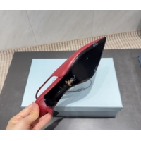 Buy Discount Prada Leather Slingbacks Pump 5.5cm Red 1I901M 1205046 2026