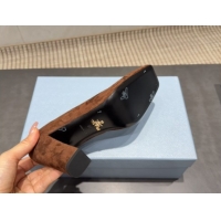 Perfect Prada Suede heel pumps 8.5cm Brown PR120504 1205073 2026