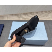 Good Looking Prada Suede heel pumps 8.5cm Black 2025 PR120504 1205075 2026