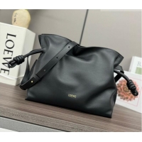 Best Product Loewe Flamenco Medium Clutch in Nappa Calfskin Leather 262386 Black 2026