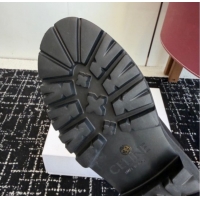 Cheap Price Celine Bulky Black Calfskin Leather Ankle Boots 4.5cm with Double Buckle CE1209022 1209062 2026