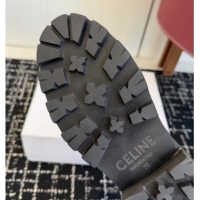 Grade Quality Celine Black Calfskin Leather Ankle Boots 4.5cm with Buckle CE1209023 1209063 2026