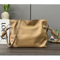 Grade Quality Loewe Flamenco Medium Clutch in Nappa Calfskin Leather 262386 Oak Brown 2026