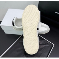 Best Price Celine Jogger Low Laced-up Sneakers in Calfskin Leather and Suede White/Black 1209071 2026