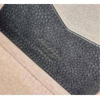 Famous Brand Alaia Le Tecket Medium Long Shoulder bag in Grained Nubuck 8815M Grey 2026