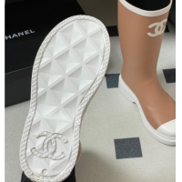 Grade Quality Chanel Rubber Rain Boots 3.5cm CH122302 Brown 2026