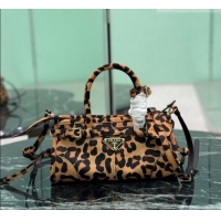 Fashion Discount Prada Bonnie mini Leopard Print handbag 1BA486 2025